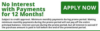 No Interest With Payments For 12 Months!